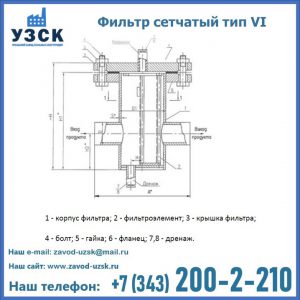 Фильтр сетчатый ФС по Т-ММ-11-2003 в Армавире