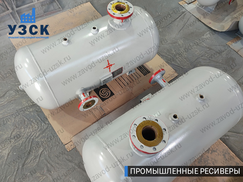 фотография промышленных ресиверовдля газа Армавир